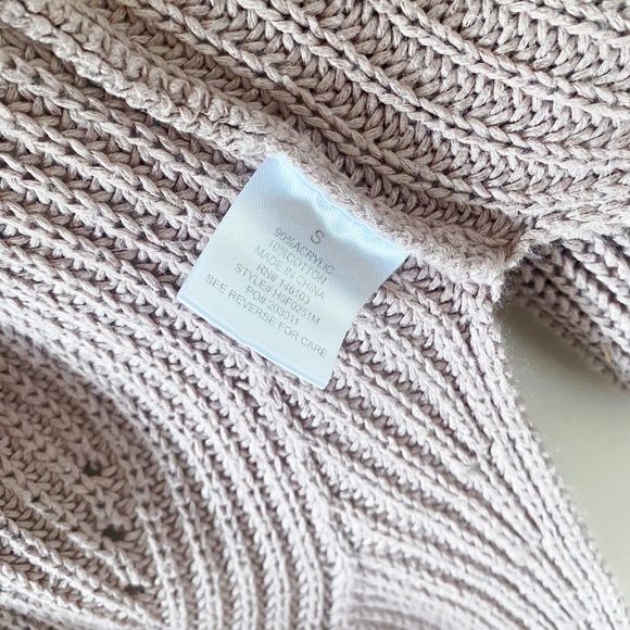 Hippie Rose Laced Back Knit Sweater - Picture 6 of 12